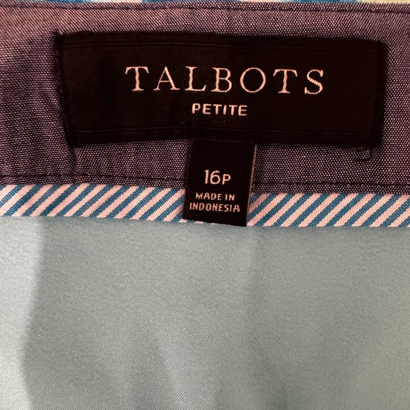 TALBOTS CANVAS COTTON A-LINE SKIRT - MEDALLIONS - Picture 4 of 5
